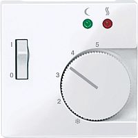 Лицевая панель Schneider Electric Merten System M для терморегулятора активно-белый картинка